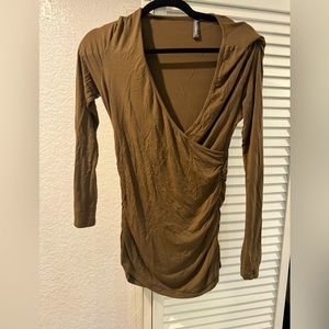 Maternity shirt green